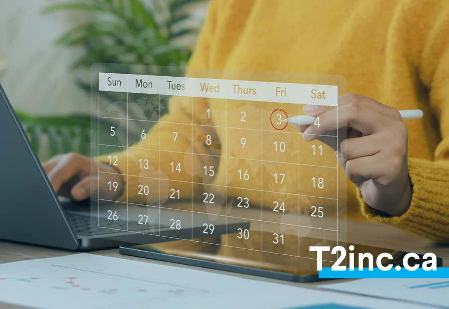 Date limite pour transmettre vos impôts d'entreprise