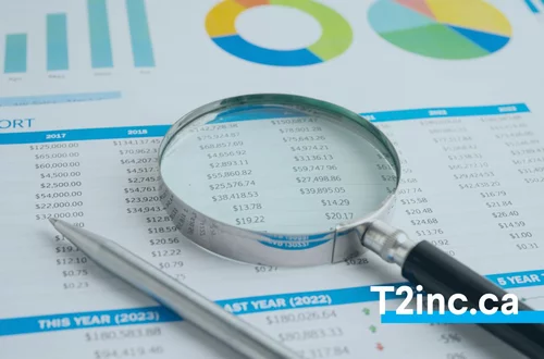 Understanding financial statements for a corporation in Canada