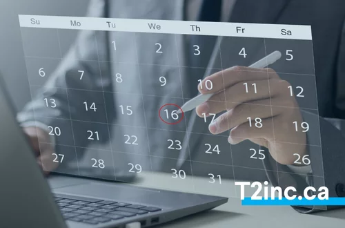Date limite impôt d'entreprise au Québec